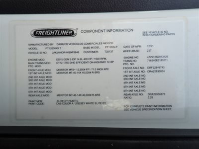 2022 Freightliner Cascadia 126