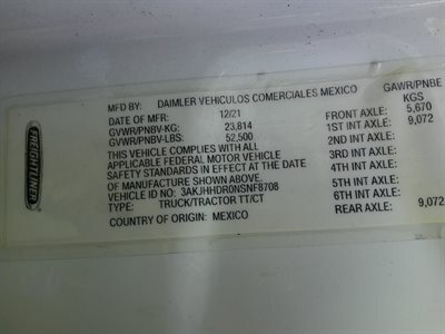 2022 Freightliner Cascadia