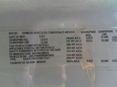 2022 Freightliner Cascadia