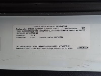 2022 Freightliner Cascadia