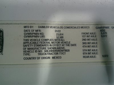 2022 Freightliner Cascadia