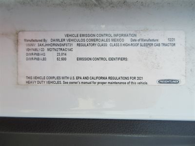 2022 Freightliner Cascadia