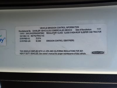 2022 Freightliner Cascadia