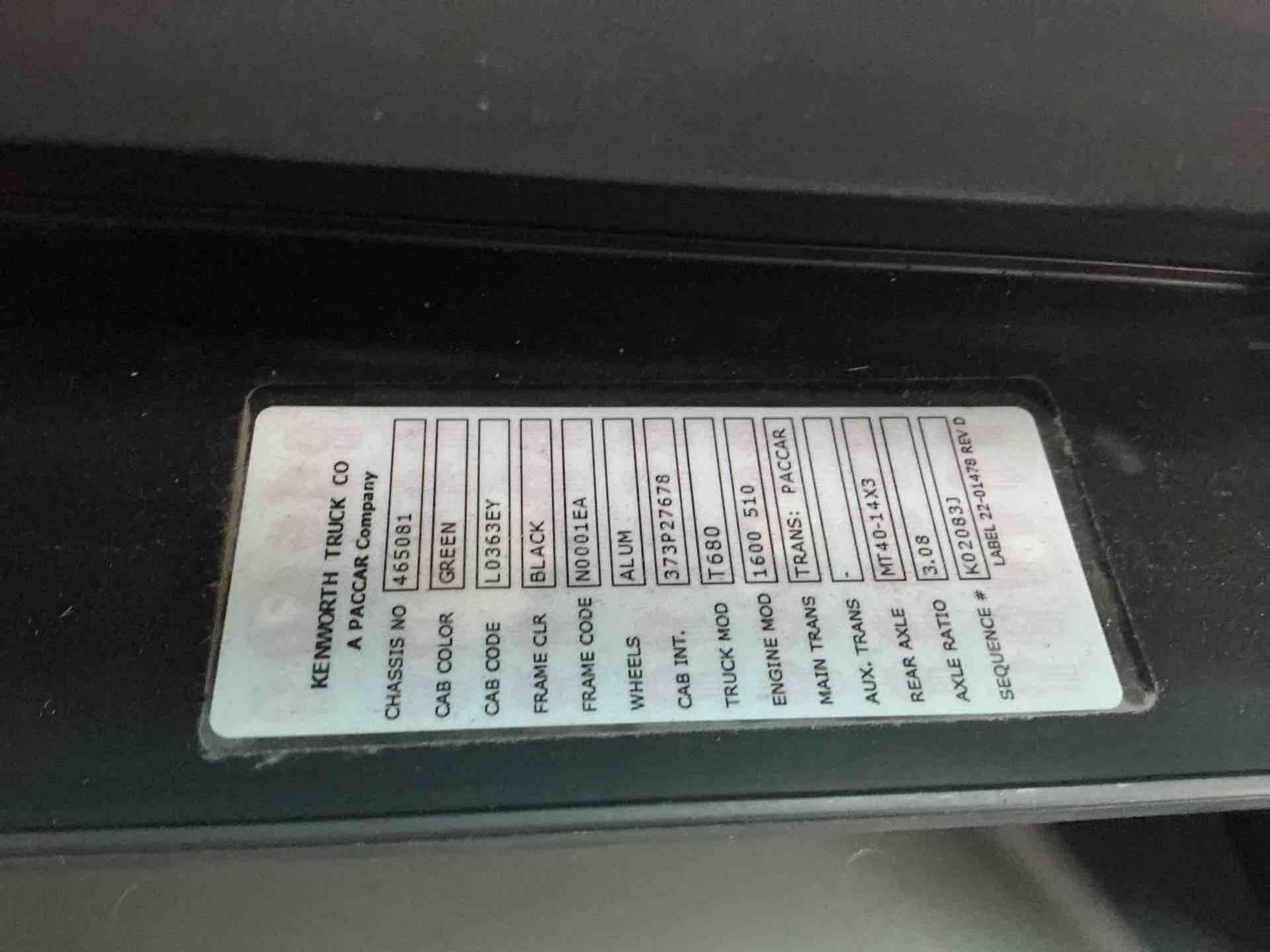 2021 Kenworth T680