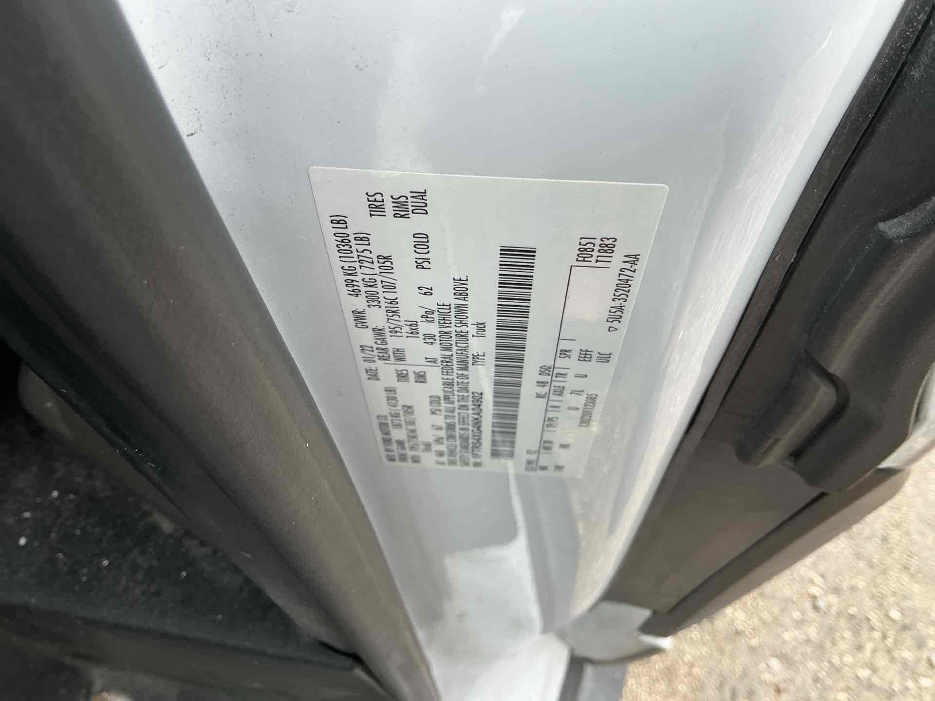 2022 Ford TRANSIT