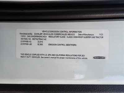 2022 Freightliner Cascadia 126