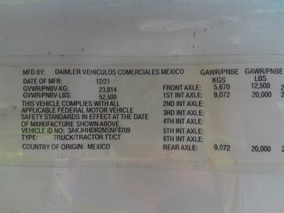 2022 Freightliner Cascadia 126