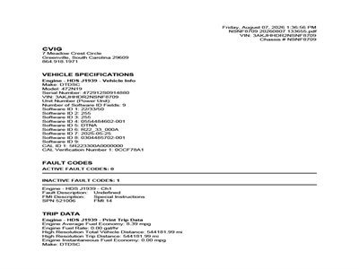 2022 Freightliner Cascadia 126