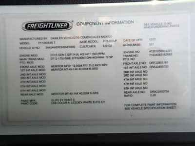 2022 Freightliner Cascadia 126
