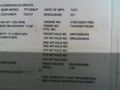 2022 Freightliner Cascadia 126