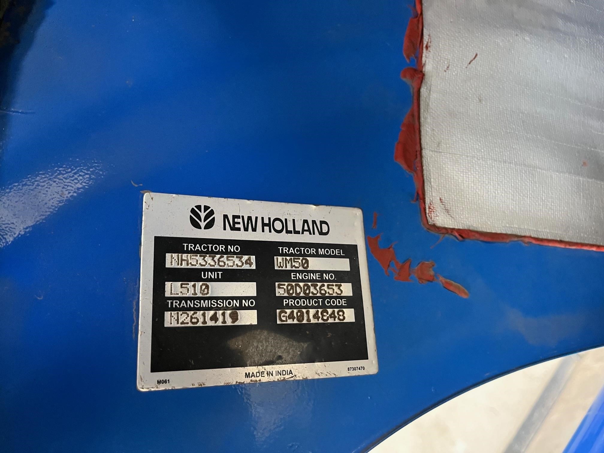 2017 New Holland WORKMASTER 50