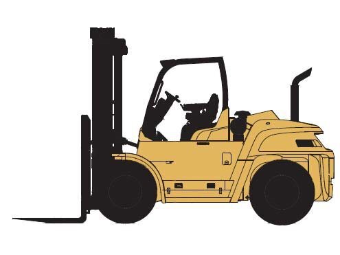 2015 Cat Lift Trucks DP150N