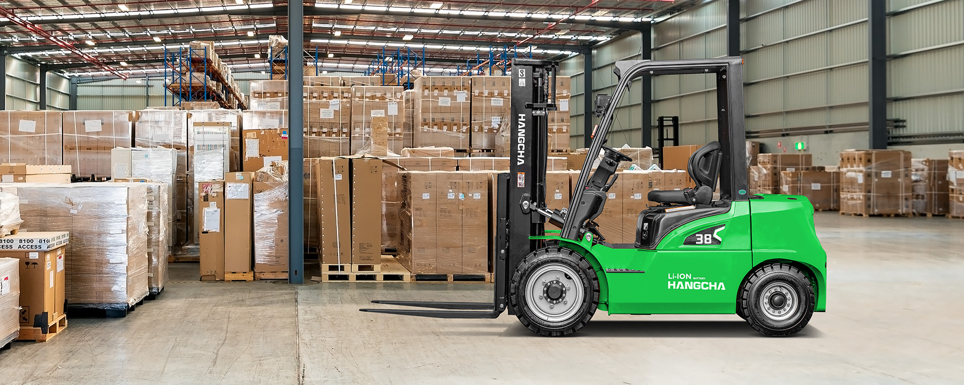 2024 Hc Forklift XE SERIES ELECTRIC LITHIUM-ION PNEUMATIC TIRE FORKLIFT