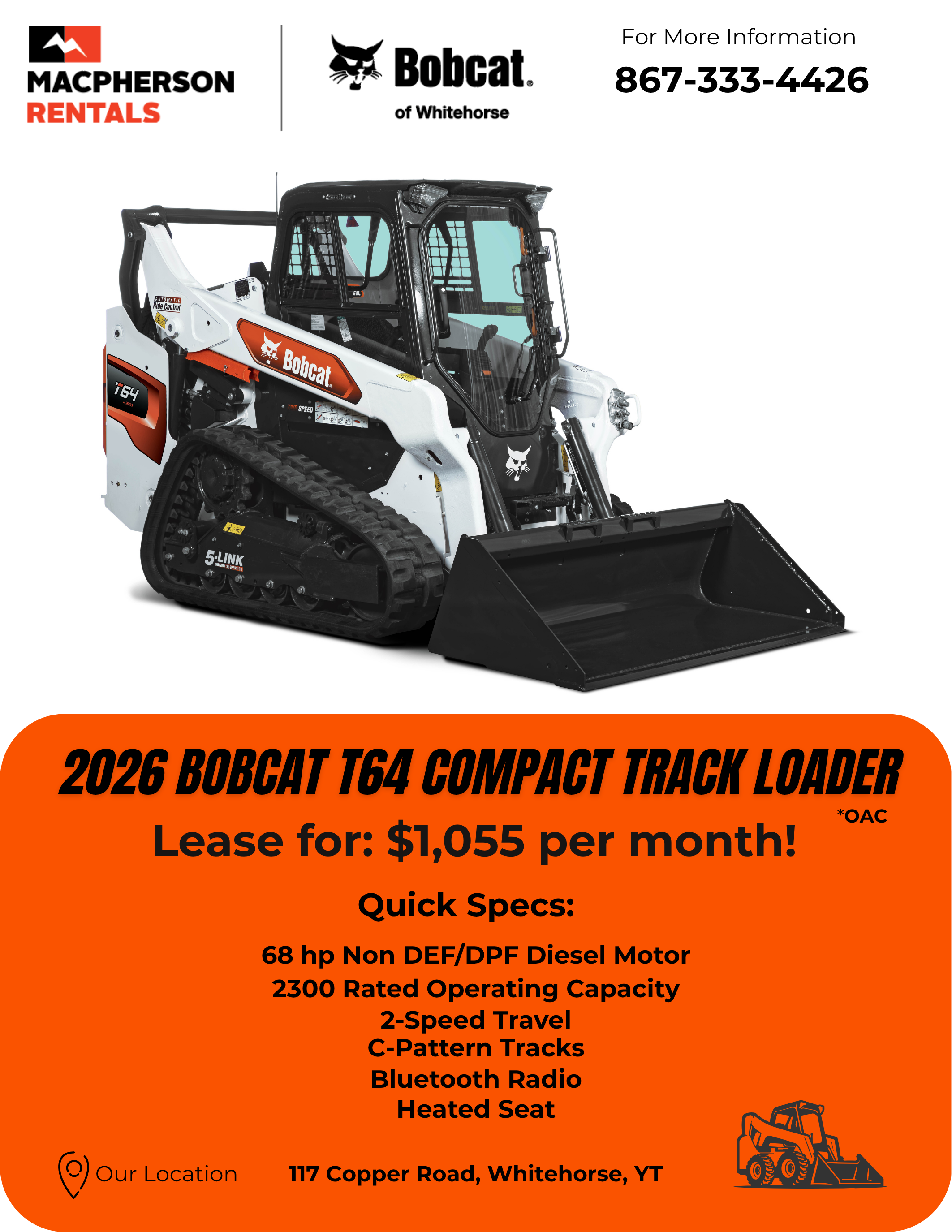 Photo of 2026 Bobcat T64