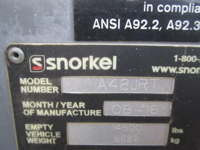 2016 Snorkel A46JRT