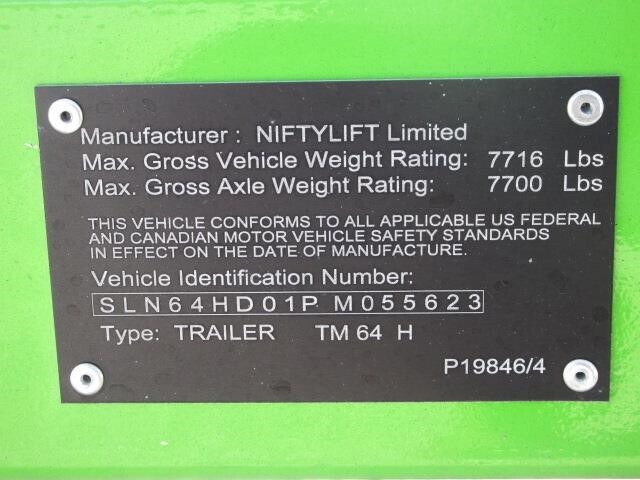 2023 Niftylift TM64