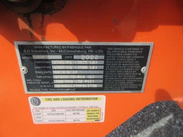2022 JLG T350