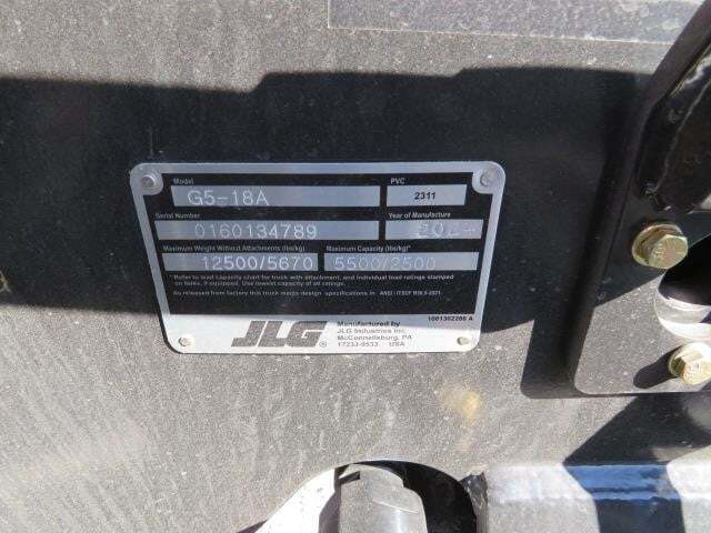2025 JLG G5-18A