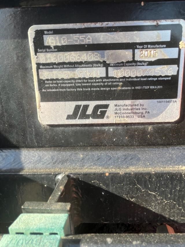 2015 JLG G10-55A
