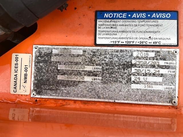 2018 JLG T500J Picture 12 2018 JLG T500J-12