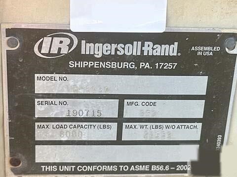 2006 Ingersol VR-843C Picture 17 2006 Ingersol VR-843C-17