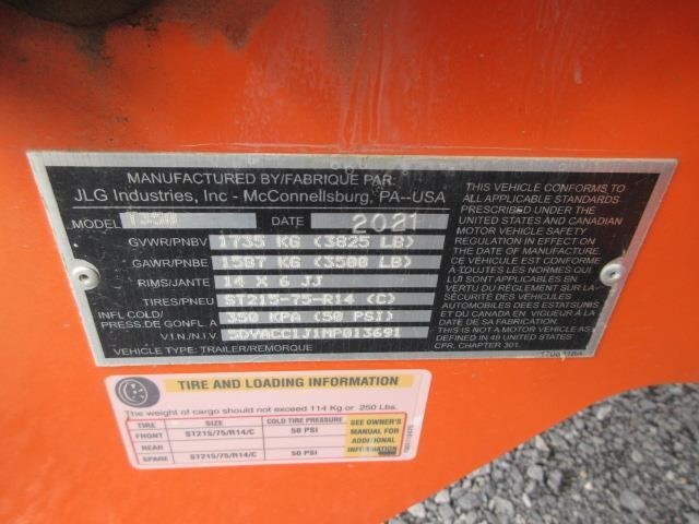 2021 JLG T350-20