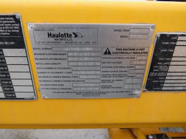 2020 Haulotte 4527A-19