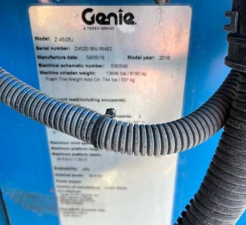 2016 Genie Z-45/25J IC Picture 16 2016 Genie Z-45/25J IC-16