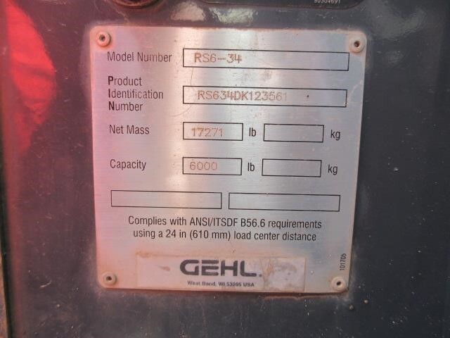 2018 Gehl RS6-34 GEN:3 Picture 23 2018 Gehl RS6-34 GEN:3-23
