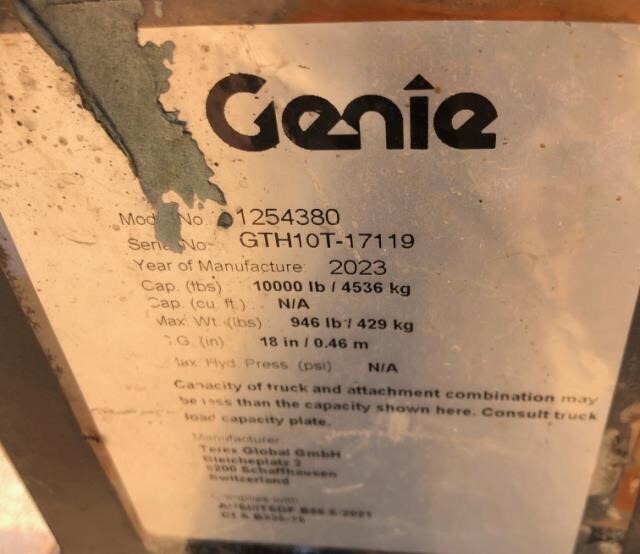 2023 Genie GTH-1056-23