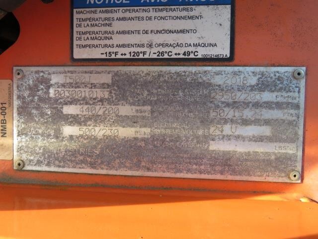 2018 JLG T500J-23