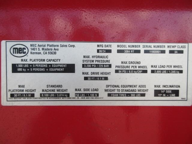 2024 MEC 3084RT SPEED LEVEL Picture 38 2024 MEC 3084RT SPEED LEVEL-38