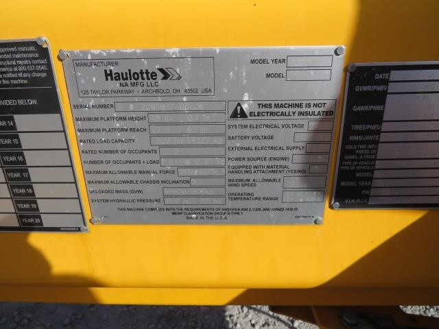 2020 Haulotte 4527A-20