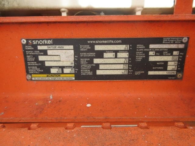 2017 Snorkel S4732E-15