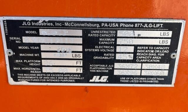2016 JLG 860SJ Picture 23 2016 JLG 860SJ-23