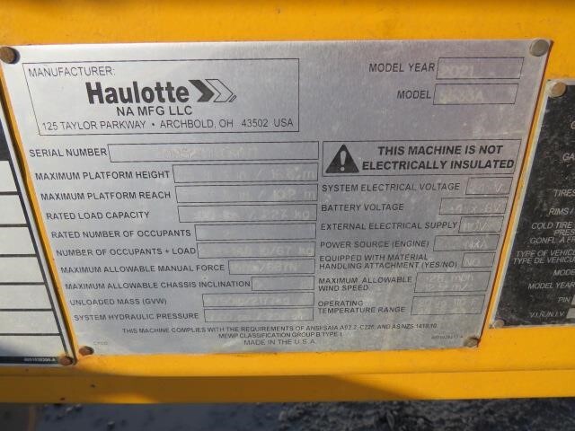 2021 Haulotte 5533A-18