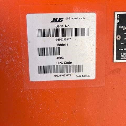 2016 JLG 450AJ Picture 18 2016 JLG 450AJ-18