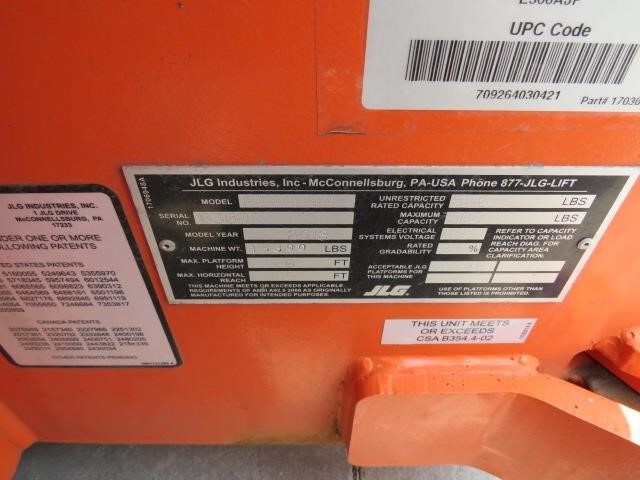 2018 JLG E300AJP Picture 21 2018 JLG E300AJP-21