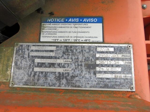 2018 JLG T500J-24
