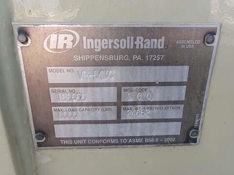 2006 Ingersol VR-843C Picture 20 2006 Ingersol VR-843C-20