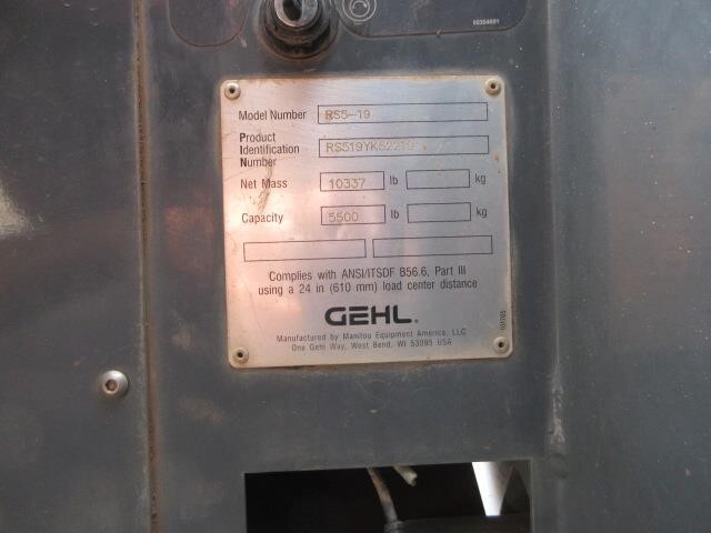 2018 Gehl RS5-19 GEN:3 Picture 21 2018 Gehl RS5-19 GEN:3-21
