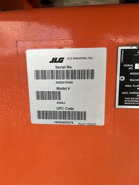 2020 JLG 450AJ Picture 19 2020 JLG 450AJ-19