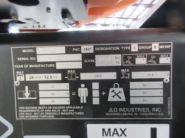 2025 JLG 340AJ-26
