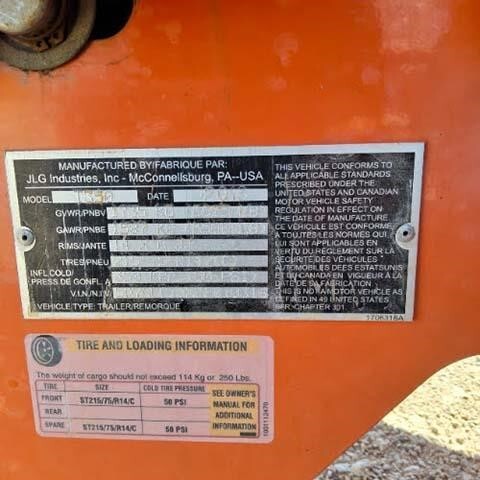 2018 JLG T350-14