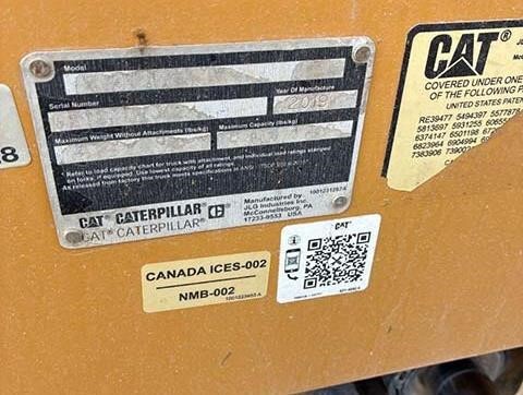 2019 CAT TL943D Picture 25 2019 CAT TL943D-25