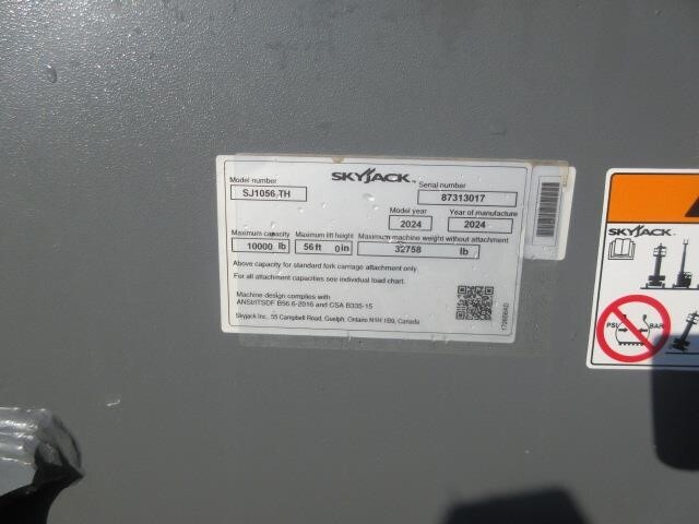 2024 Skyjack SJ1056 TH-30