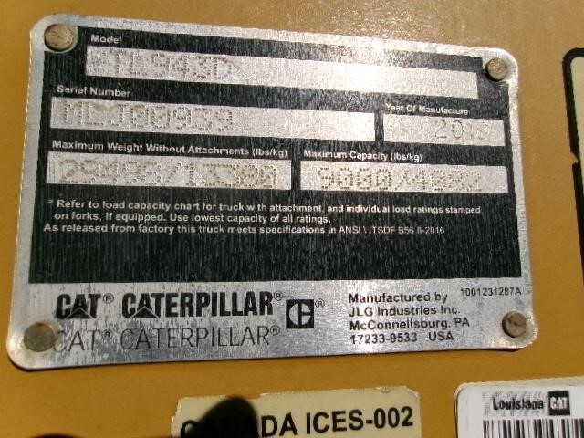 2019 CAT TL943D Picture 24 2019 CAT TL943D-24
