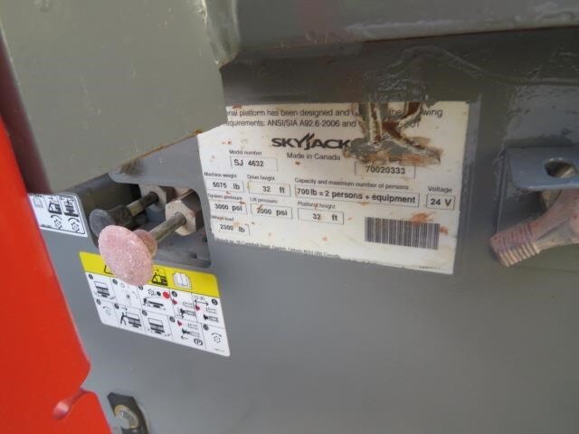 2014 Skyjack SJ4632 Picture 19 2014 Skyjack SJ4632-19