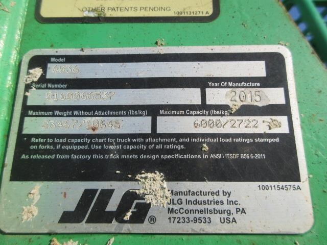 2015 SkyTrak 6036 Picture 22 2015 SkyTrak 6036-22