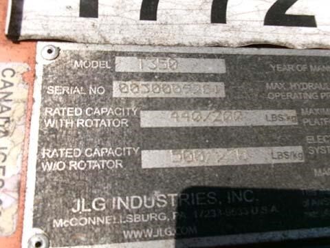 2018 JLG T350 Picture 27 2018 JLG T350-27